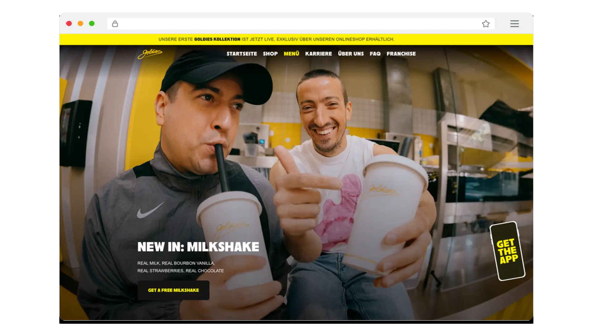 Referenzmaterial zu Website und Online-Shop